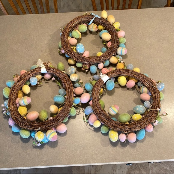 Set of 3 Easter wreaths - Picture 3 of 14